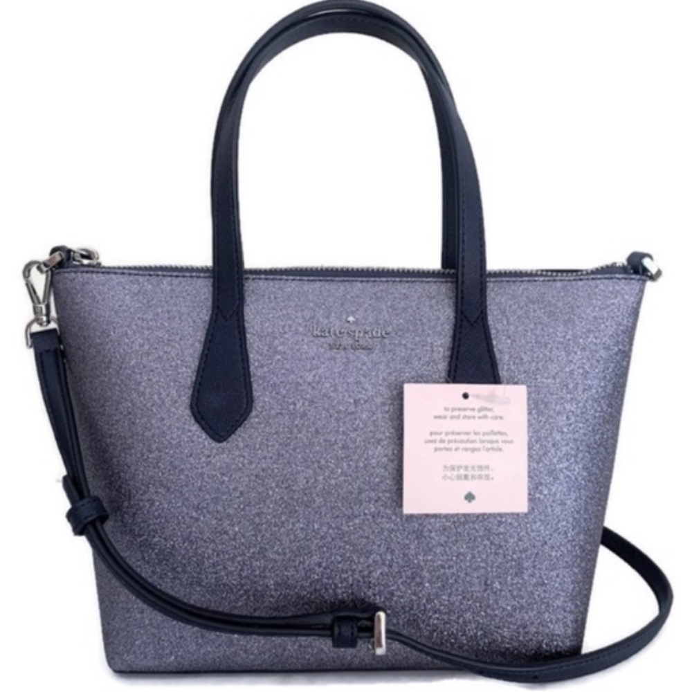 Kate spade joeley dusk navy small satchel
